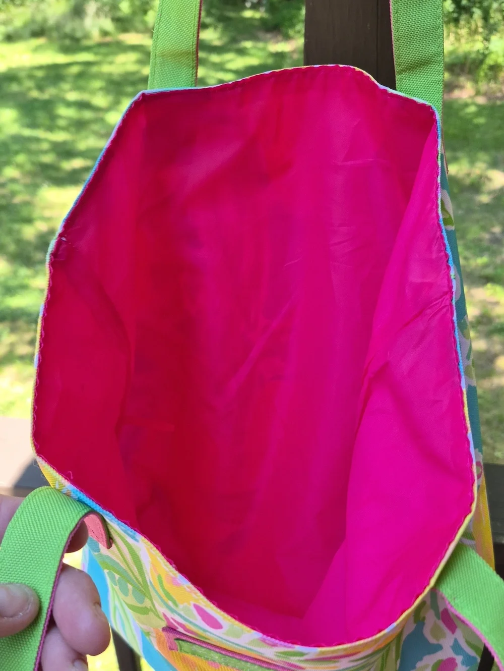 Lilly & Pulitzer Floral Pastels Tote Bag For Estee Lauder